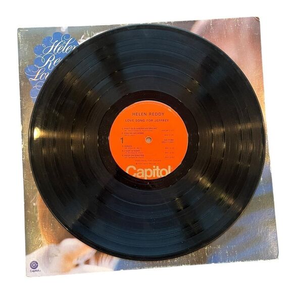 RARE - HELEN REDDY LOVE SONG FOR JEFFREY 12” LP VINYL RECORD 1974 CAPITOL RECORD - Picture 6 of 9